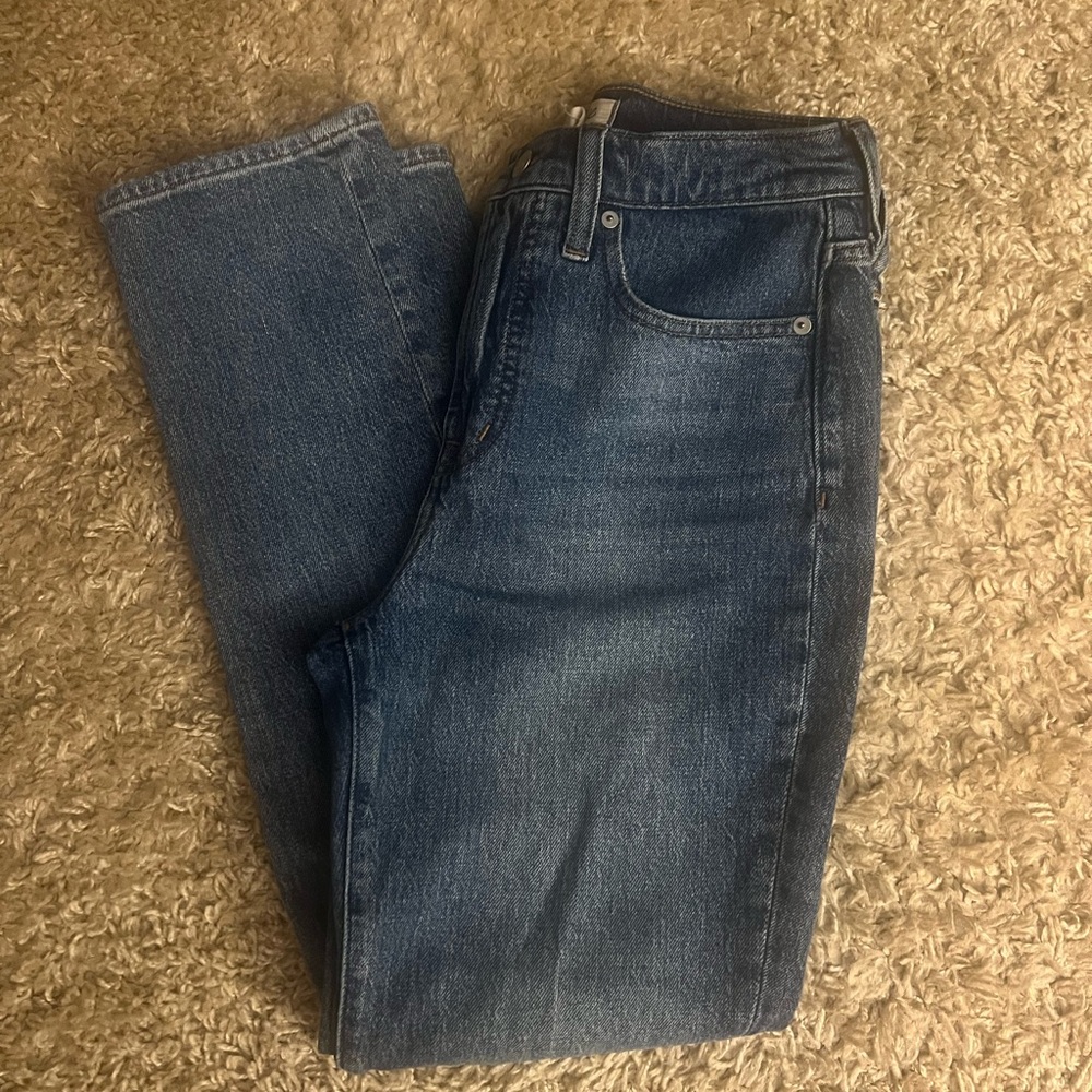 Madewell perfect vintage straight Jean